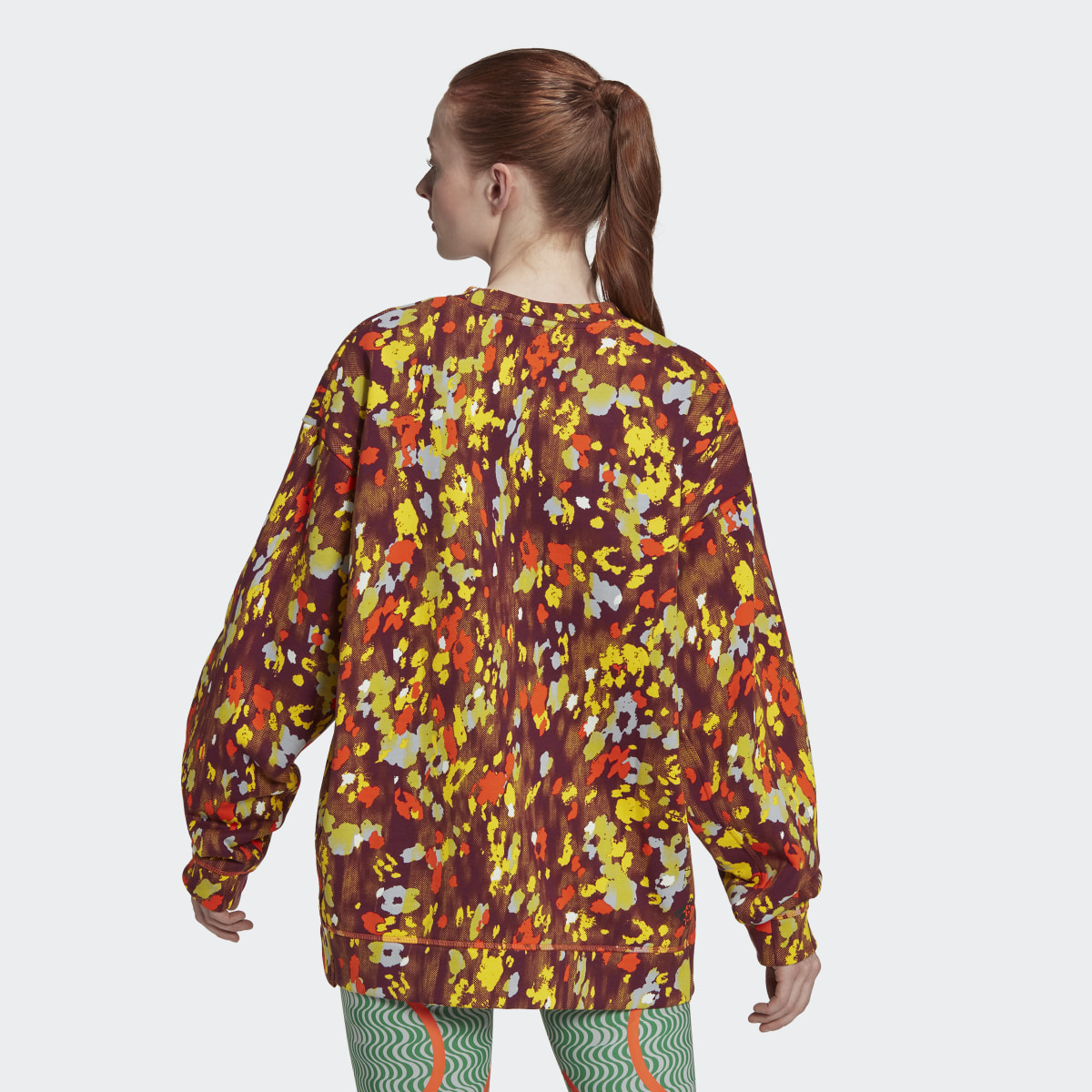 Adidas by Stella McCartney Floral Print Sweatshirt. 3