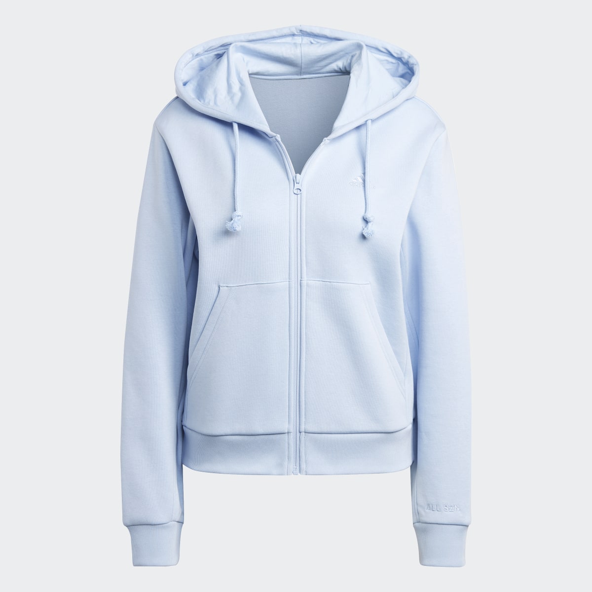 Adidas ALL SZN Fleece Full-Zip Hoodie. 5