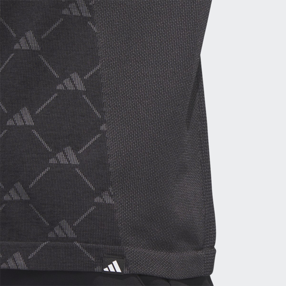 Adidas Ultimate365 Tour Monogram Mock Neck Tee. 7