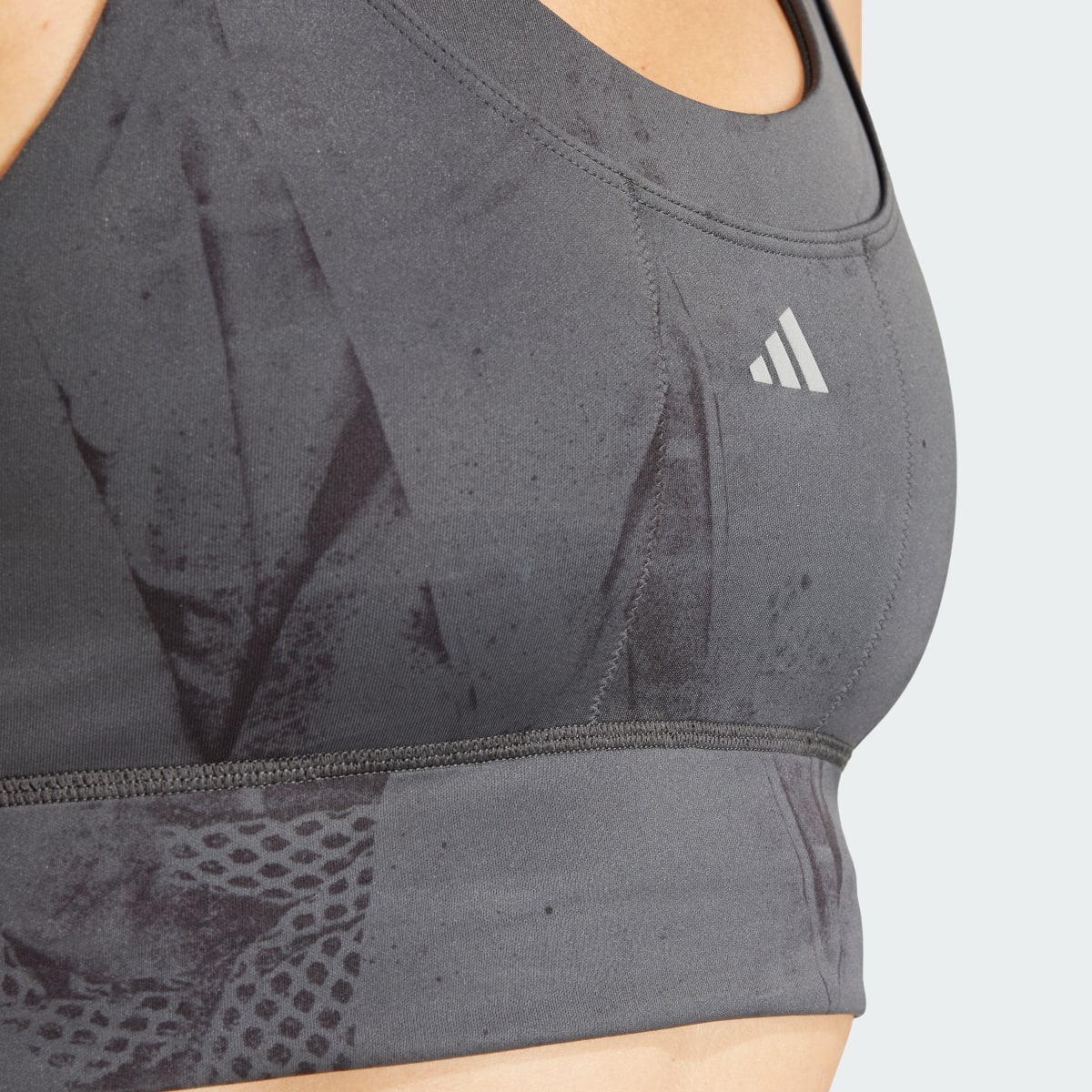 Adidas Brassière Run Pocket AOP Bra Iteration Maintien moyen. 7