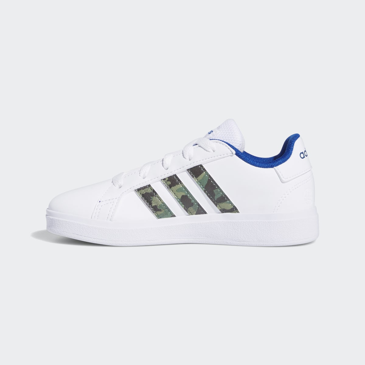 Adidas Grand Court Lifestyle Lace Tennis Shoes. 7
