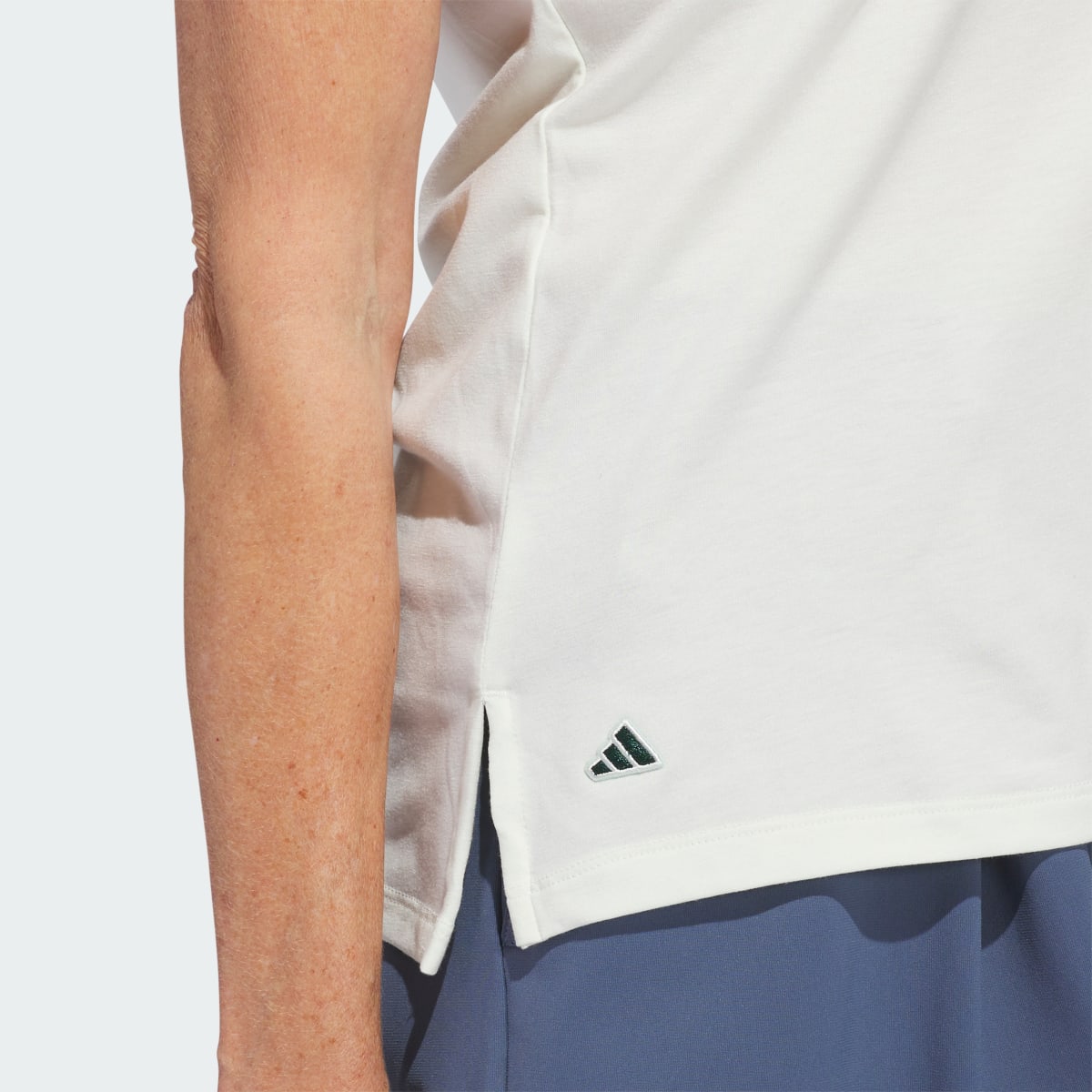 Adidas Go-To Heathered Polo Shirt. 7