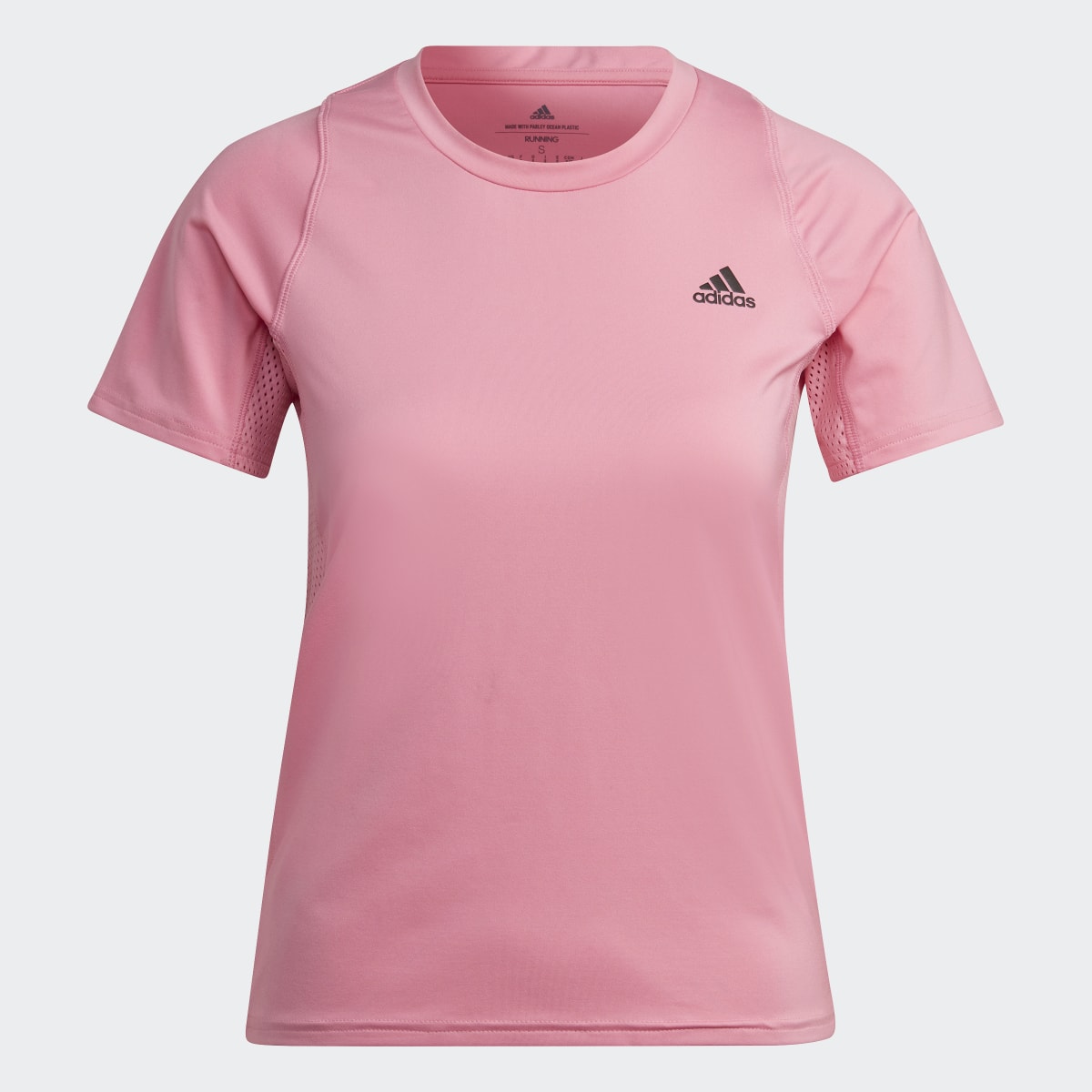 Adidas Run Fast Parley Ocean Plastic Running T-Shirt. 5