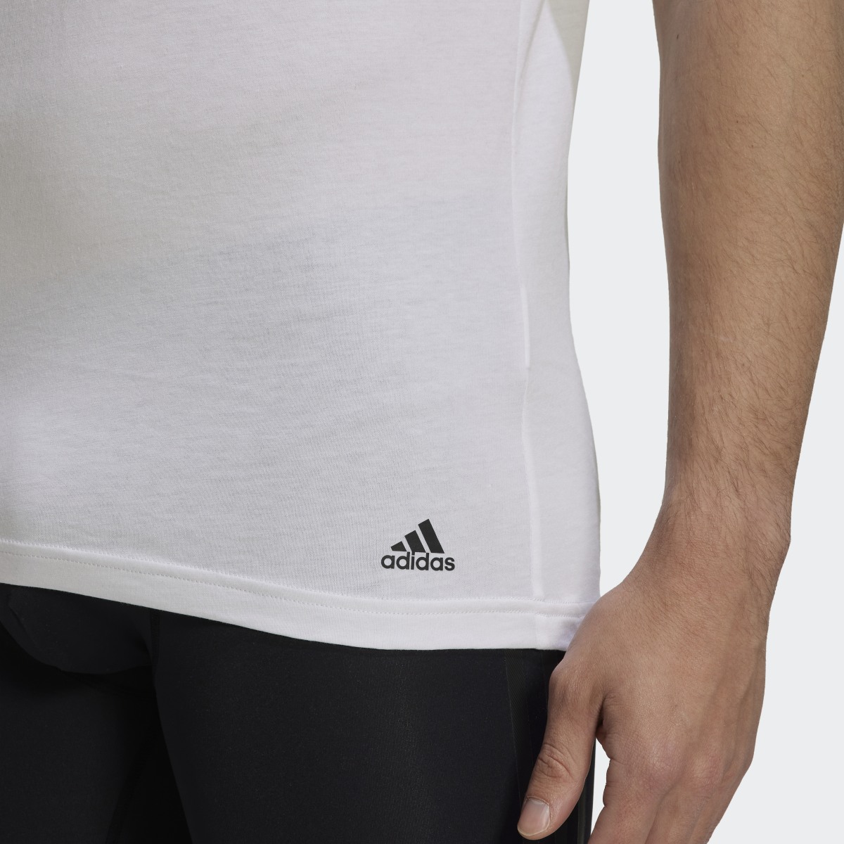 Adidas Active Flex Cotton V-Neck Shirt Underwear. 6