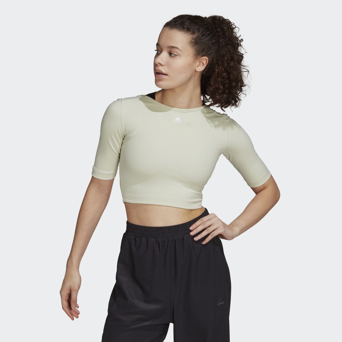 Adidas open back top online