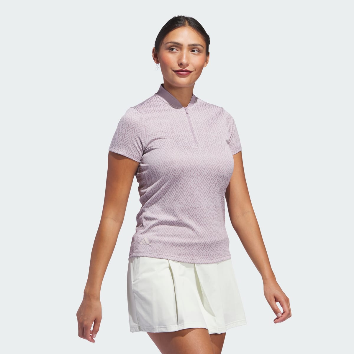 Adidas Women's Ultimate365 Jacquard Polo Shirt. 3