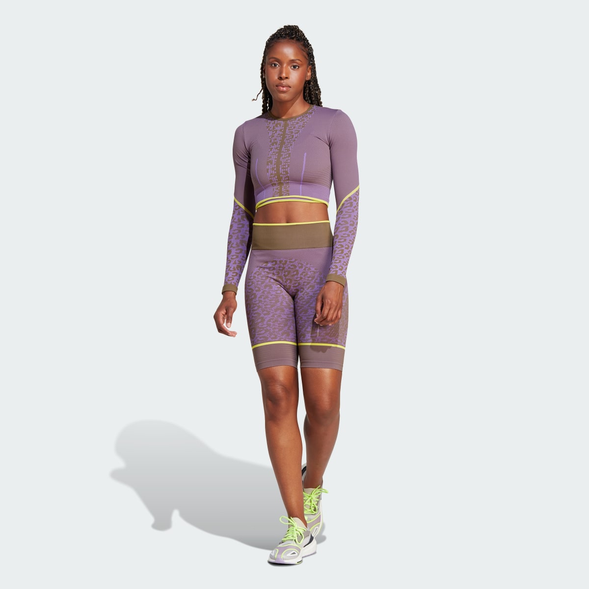 Adidas Leggings sem Costuras para Ioga e Ciclismo TrueStrength adidas by Stella McCartney. 5