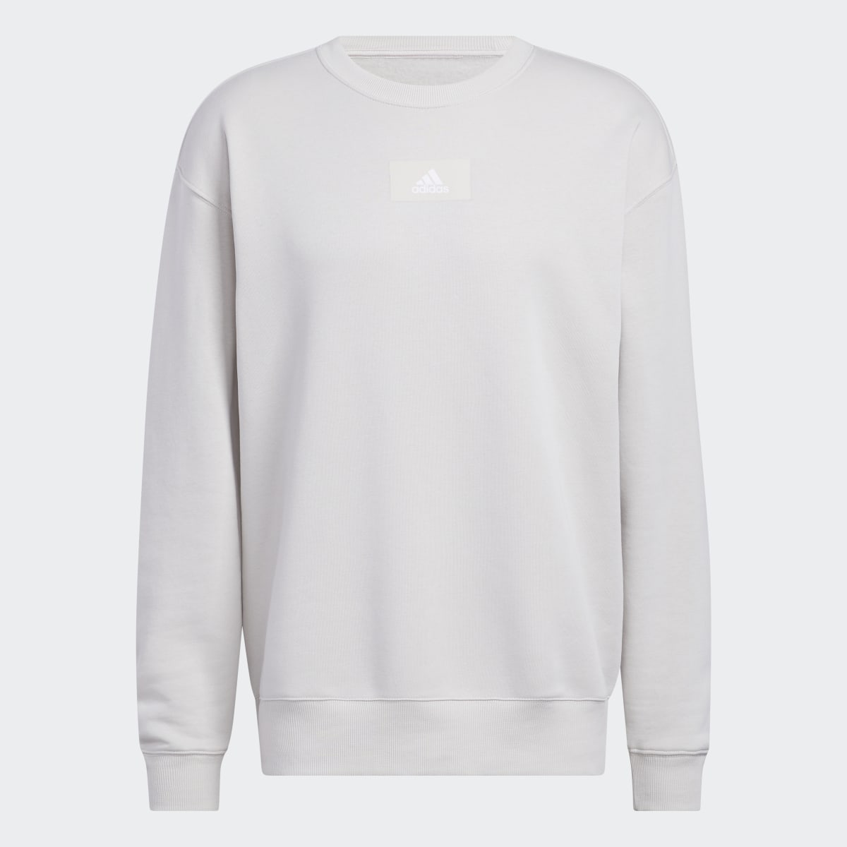 Adidas Essentials FeelVivid Cotton Fleece Drop Shoulder Sweatshirt. 5