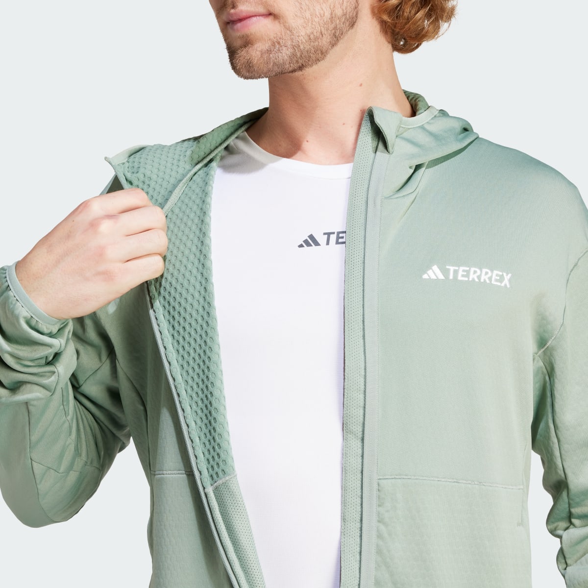 Adidas TERREX XPERIOR LIGHT HOODED FLEECEJACKE. 7