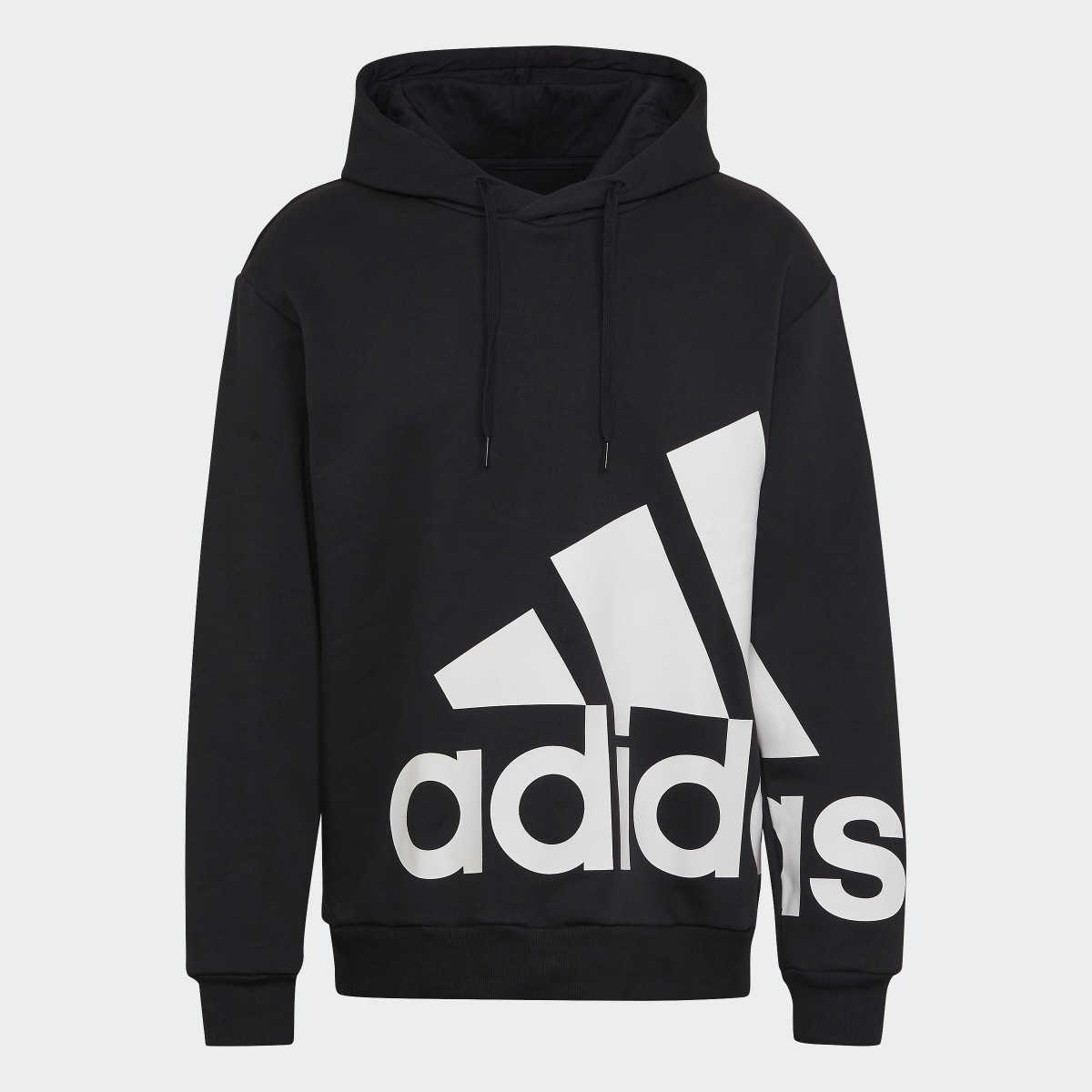 Adidas Sweat-shirt à capuche en molleton avec grand logo Essentials. 5