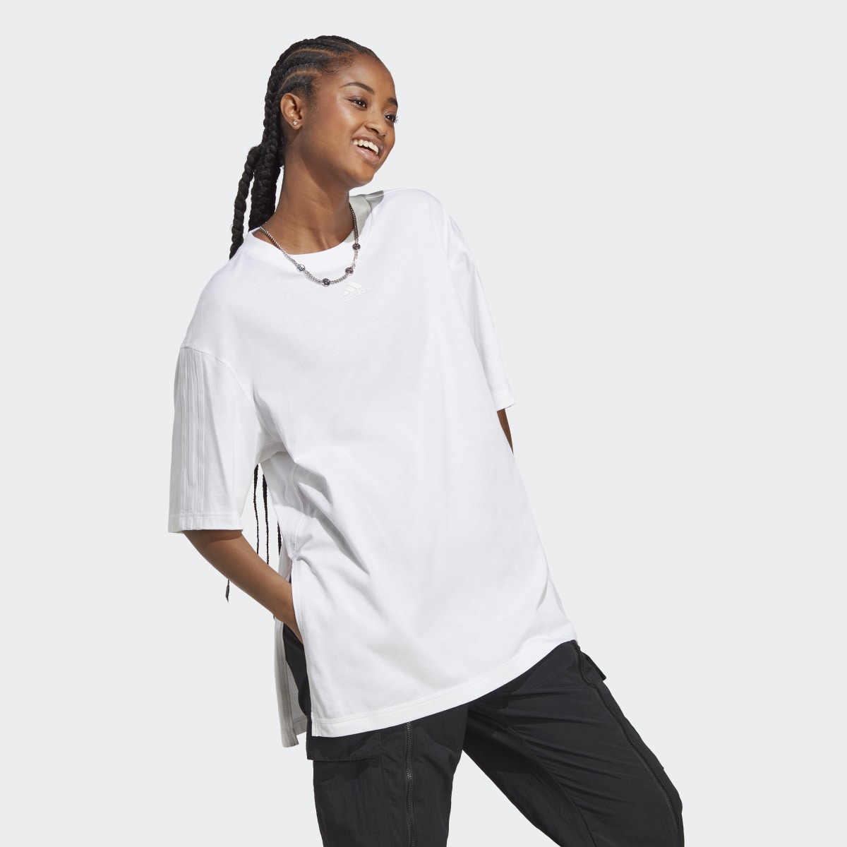 Adidas Dance Oversized Tee. 4