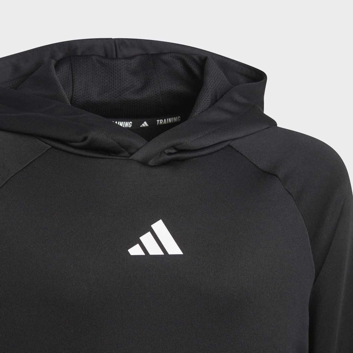 Adidas Sudadera con capucha Train Icons AEROREADY 3 bandas. 6