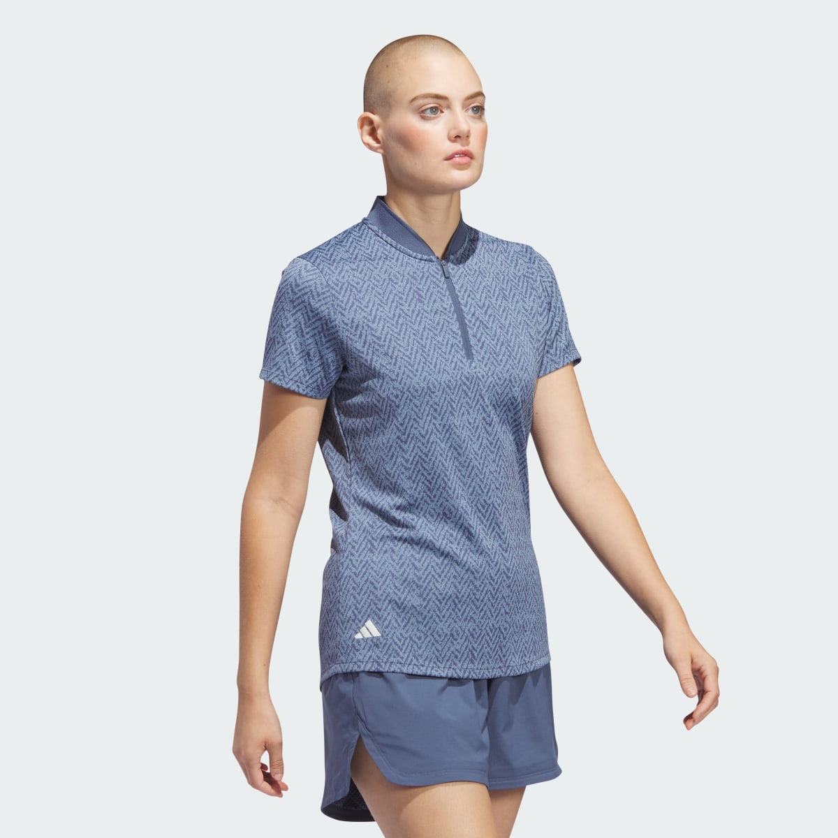 Adidas Women's Ultimate365 Jacquard Polo Shirt. 3