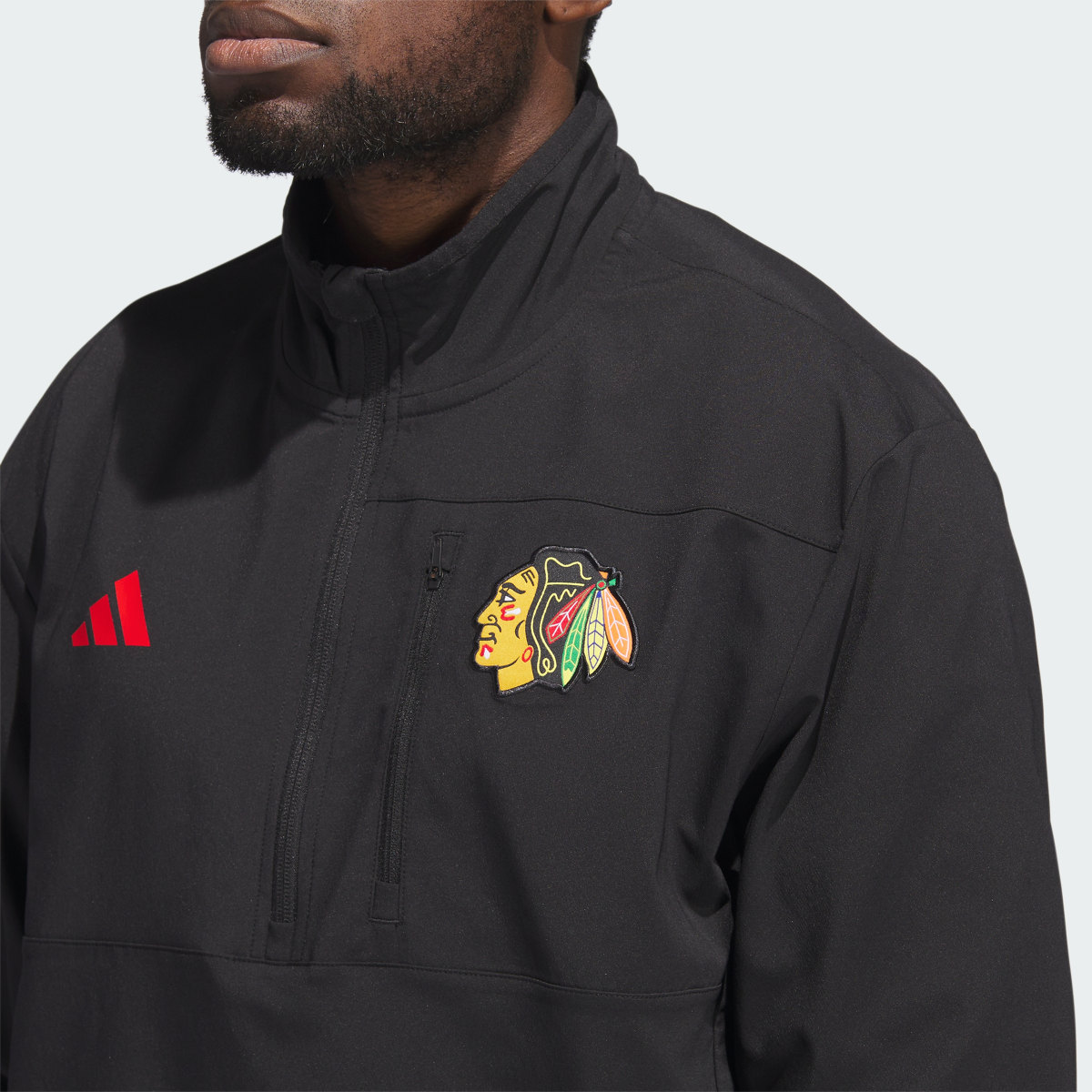 Adidas Blackhawks Fleece Top. 6