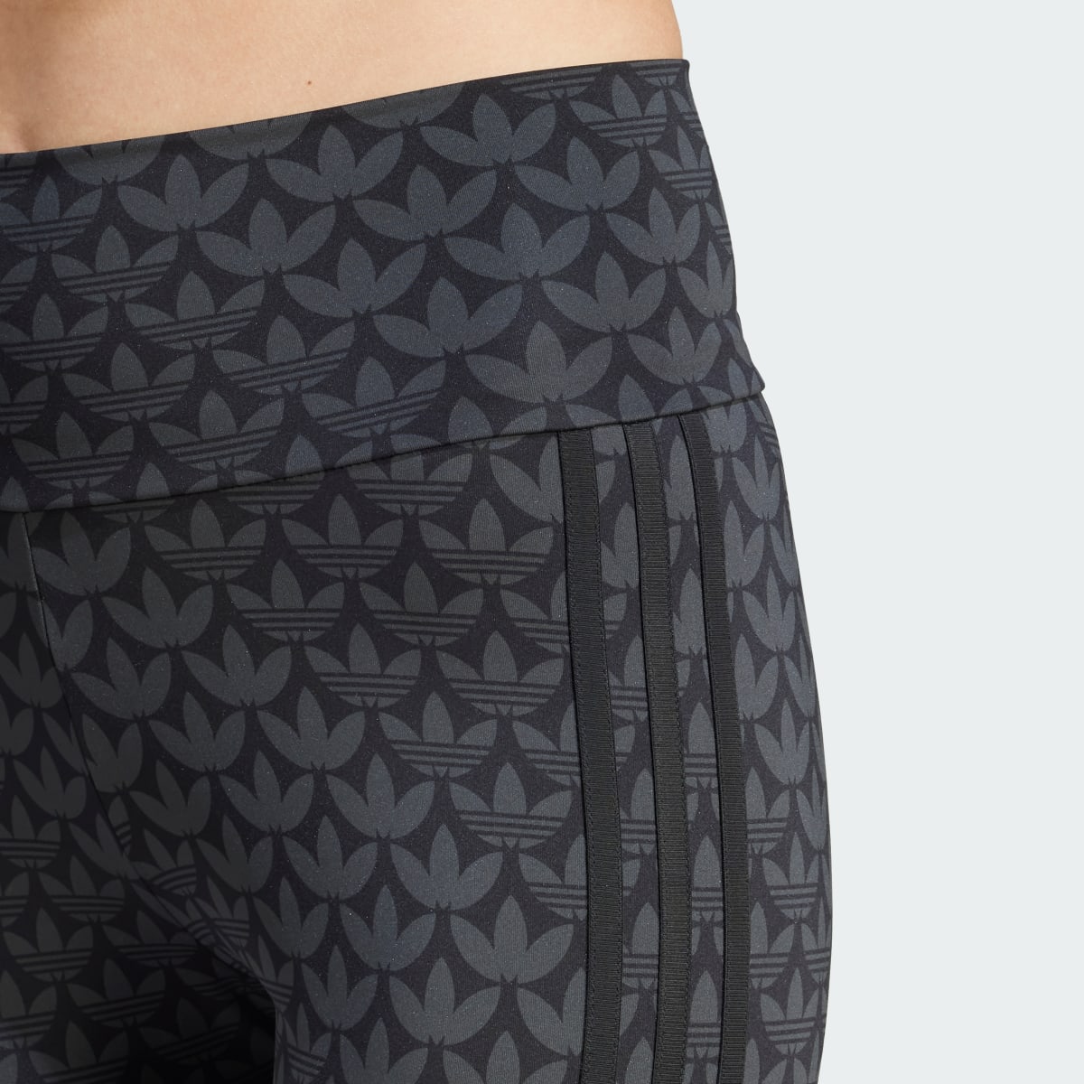 Adidas Trefoil Monogram Long Leggings. 6