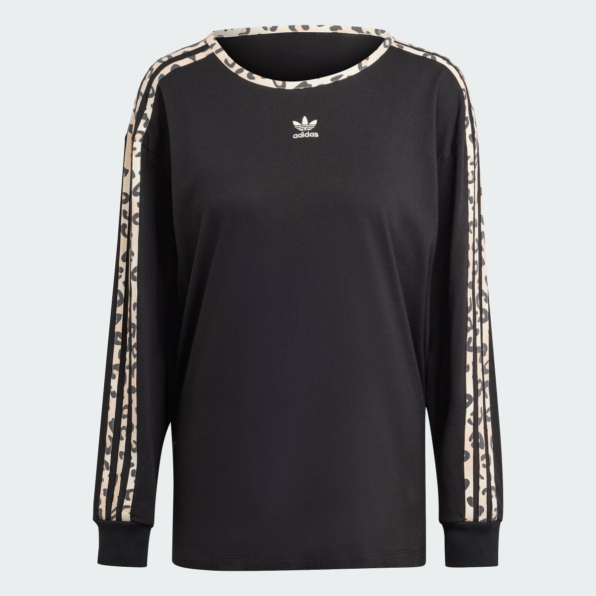 Adidas Originals Leopard Luxe 3-Streifen Longsleeve. 5