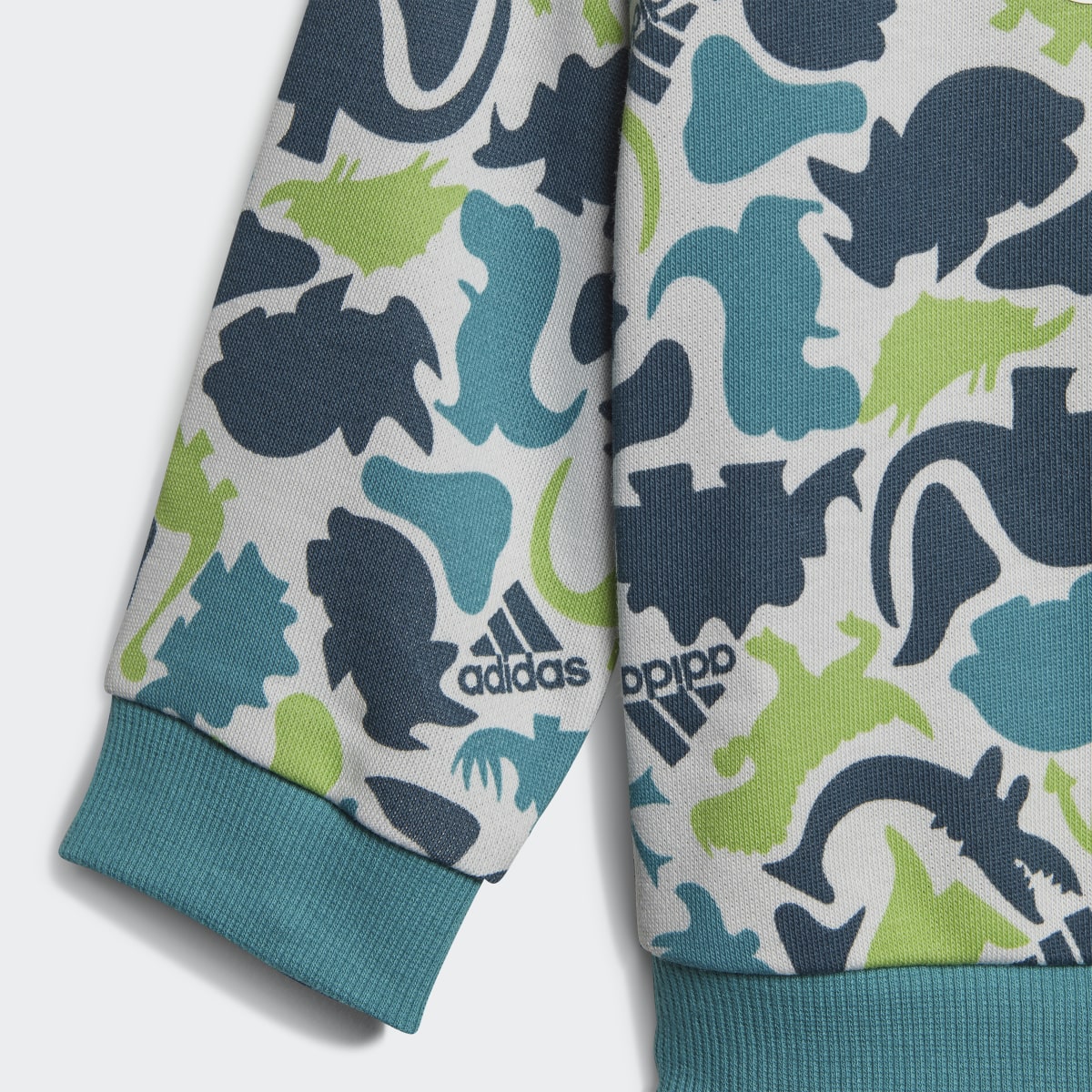 Adidas Conjunto Essentials Allover Print (Bebé). 8