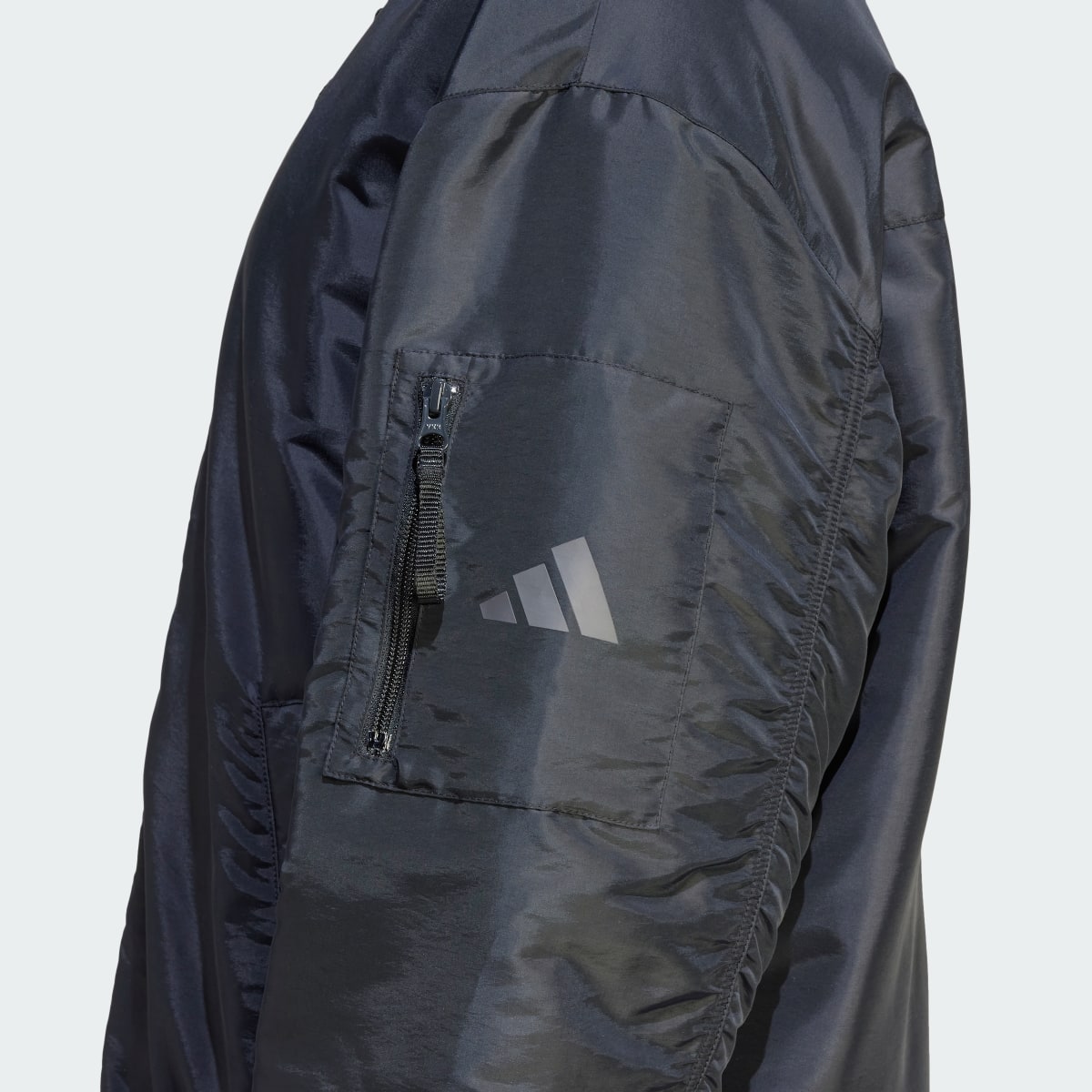 Adidas All Blacks Rugby Thin-Filled Lifestyle Jacke. 8