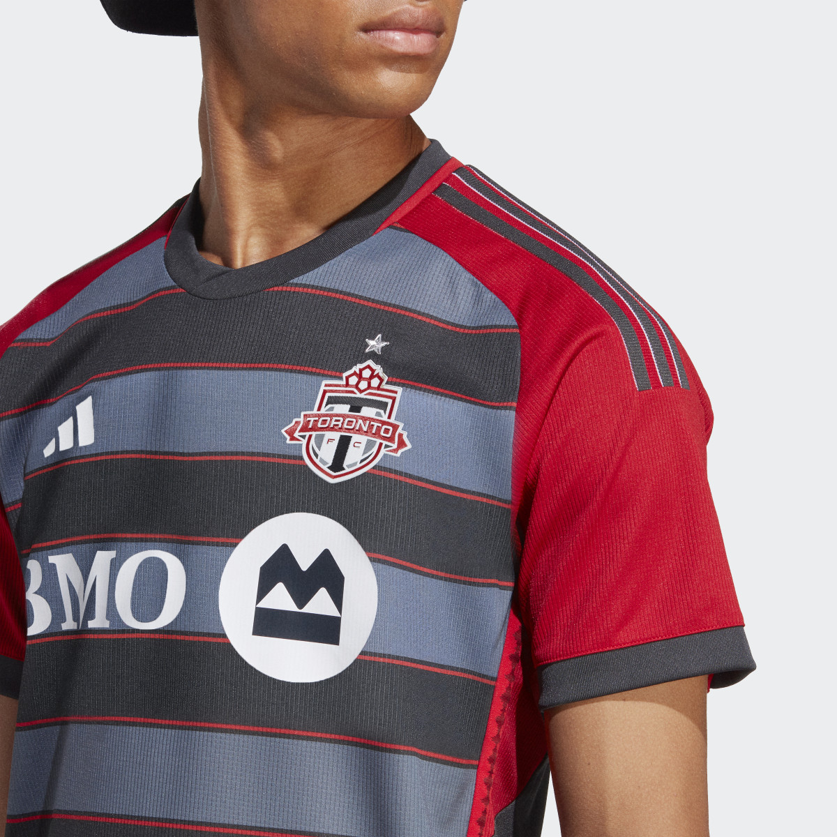 Adidas Toronto FC 23/24 Home Authentic Jersey. 9