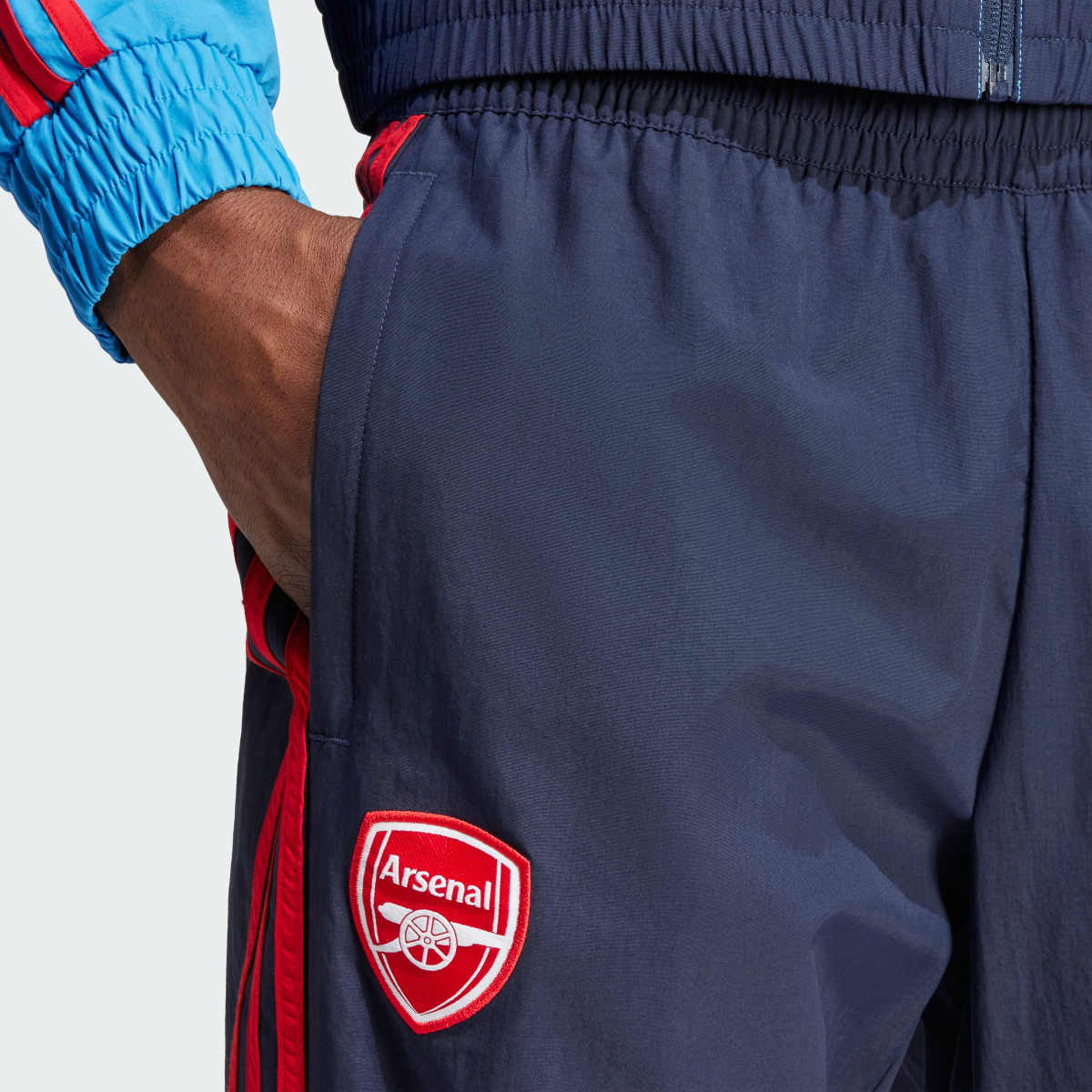 Adidas Arsenal Woven Track Tracksuit Bottoms. 7