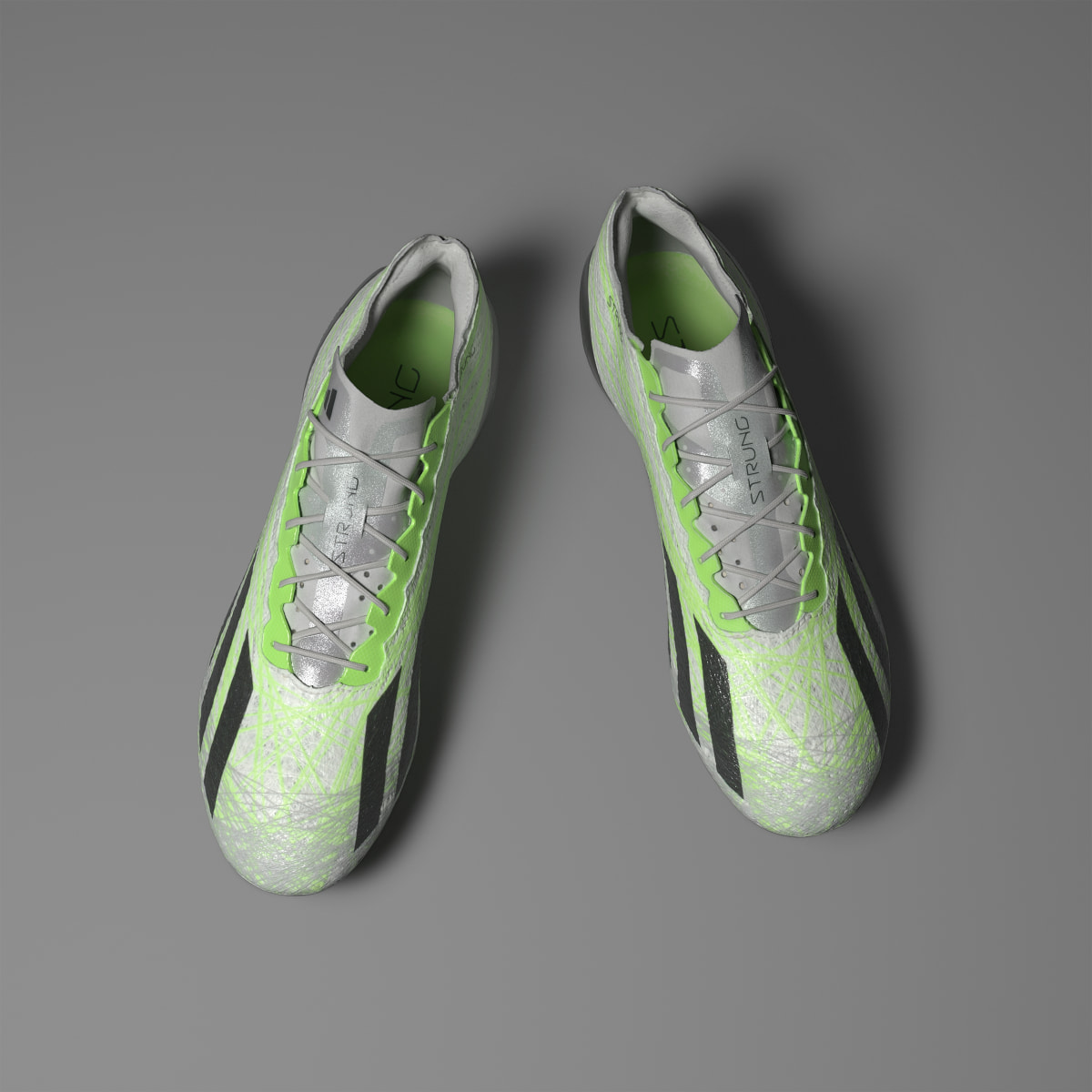 Adidas Crazyfast STRUNG+ Firm Ground Soccer Cleats. 4
