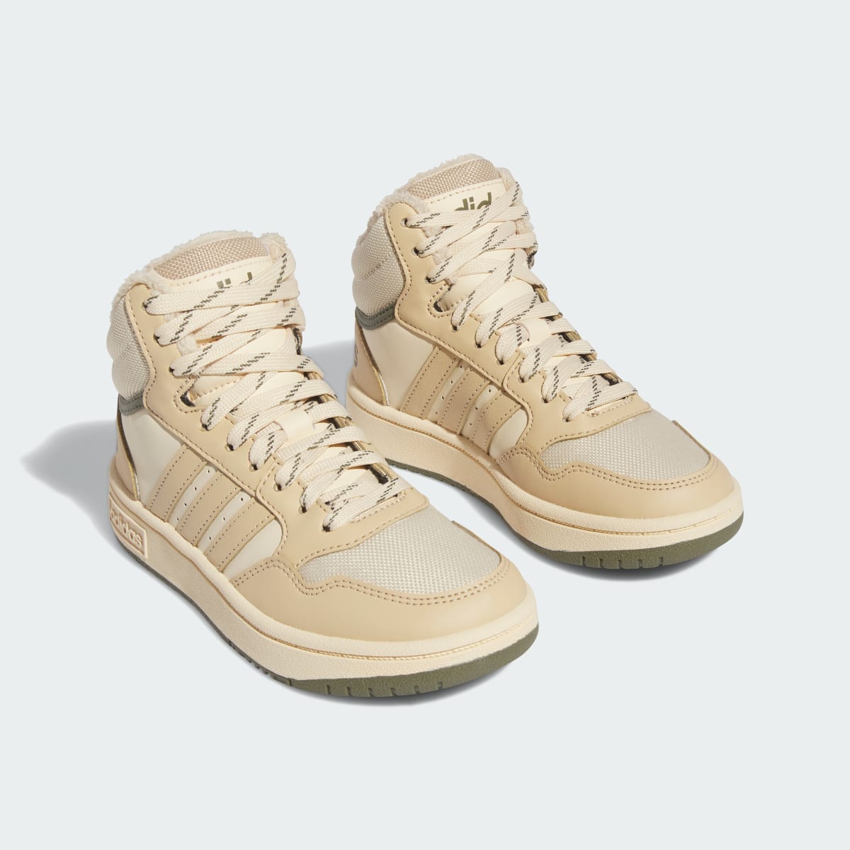 Adidas Sapatilhas Hoops Mid 3.0 – Criança. 6