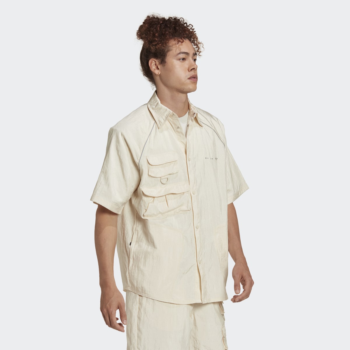 Adidas Reveal Short Sleeve Overshirt. 5