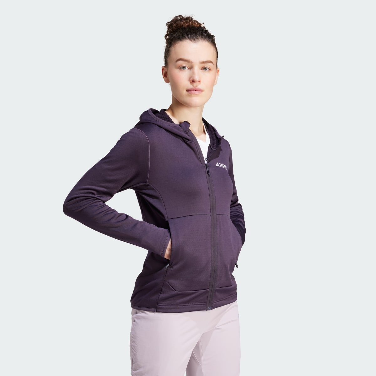 Adidas Bluza TERREX XPERIOR LIGHT FLEECE HOODED. 4