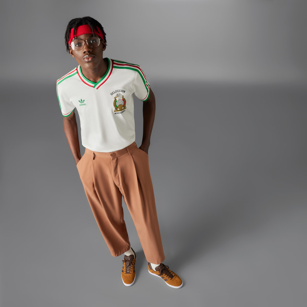 Adidas Camisola Alternativa 1985 do México. 4