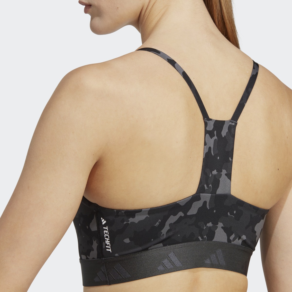 Adidas Brassière Aeroreact Training Techfit Maintien léger. 8