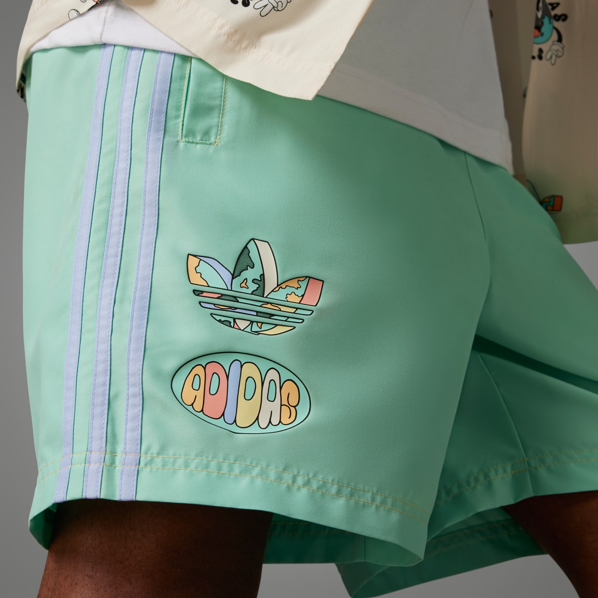 Adidas Enjoy Summer Poly Shorts. 4