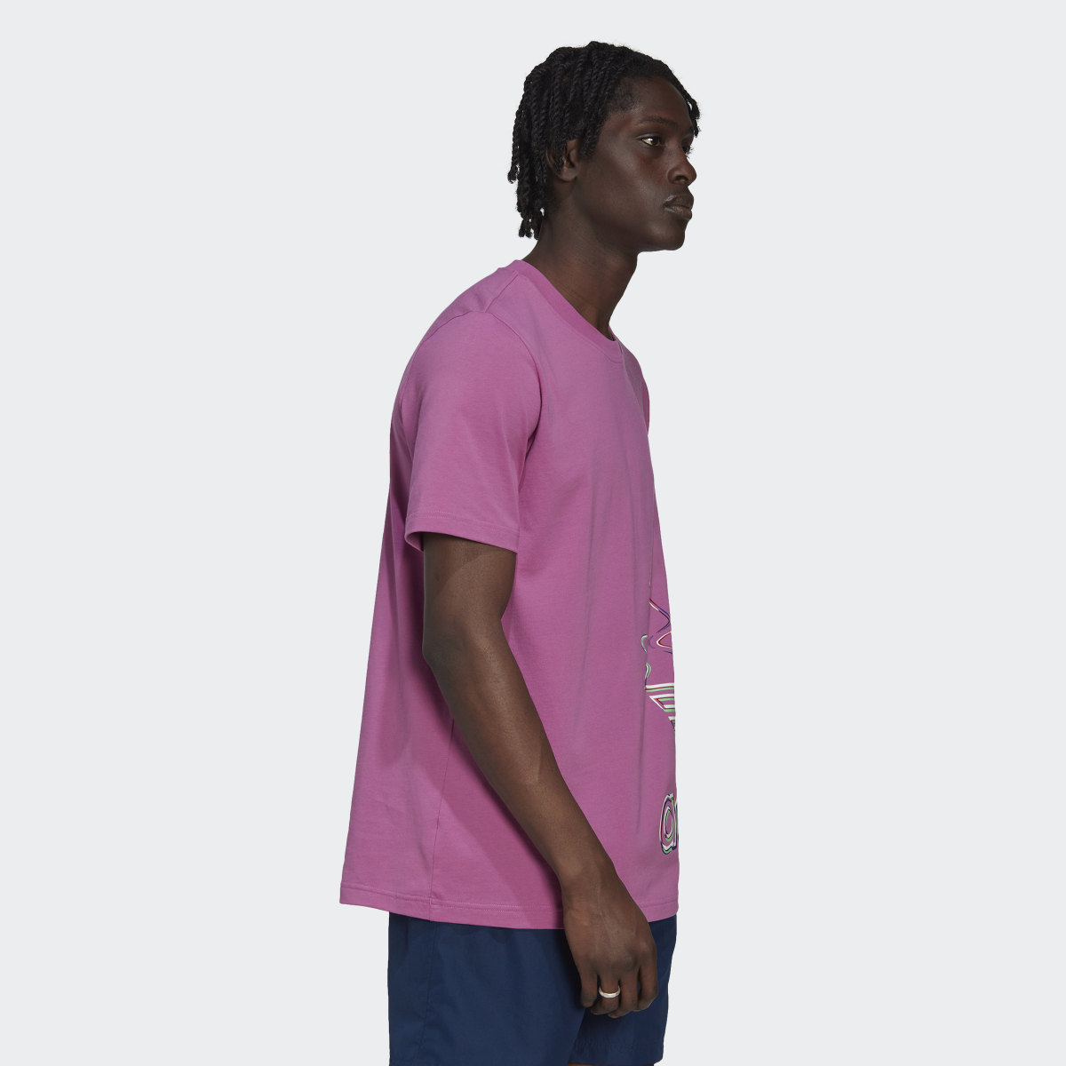 Adidas Hyperreal Short Sleeve T-Shirt. 4