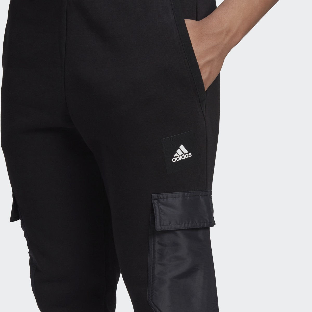 Adidas Fleece Woven Pants. 5