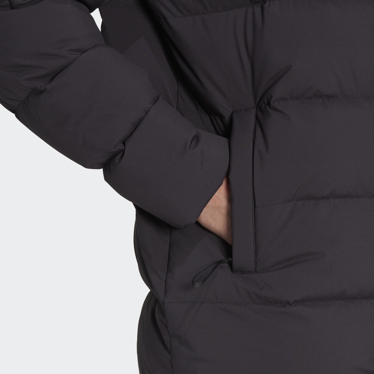 Adidas Helionic Mid-Length Down Jacket. 8