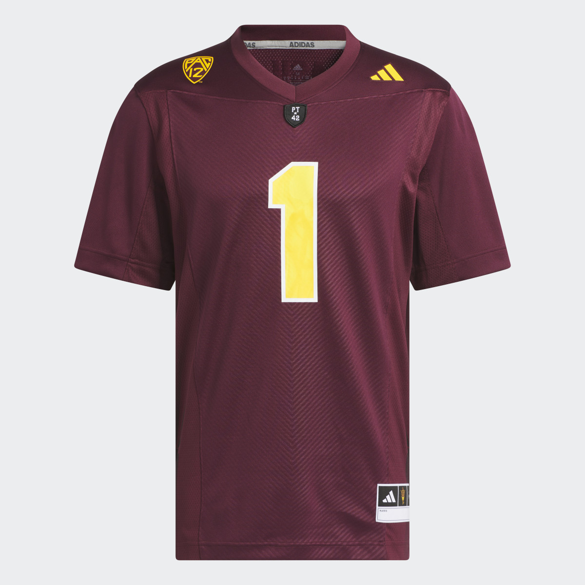 Adidas Arizona State Football Off-Field Home Jersey. 5