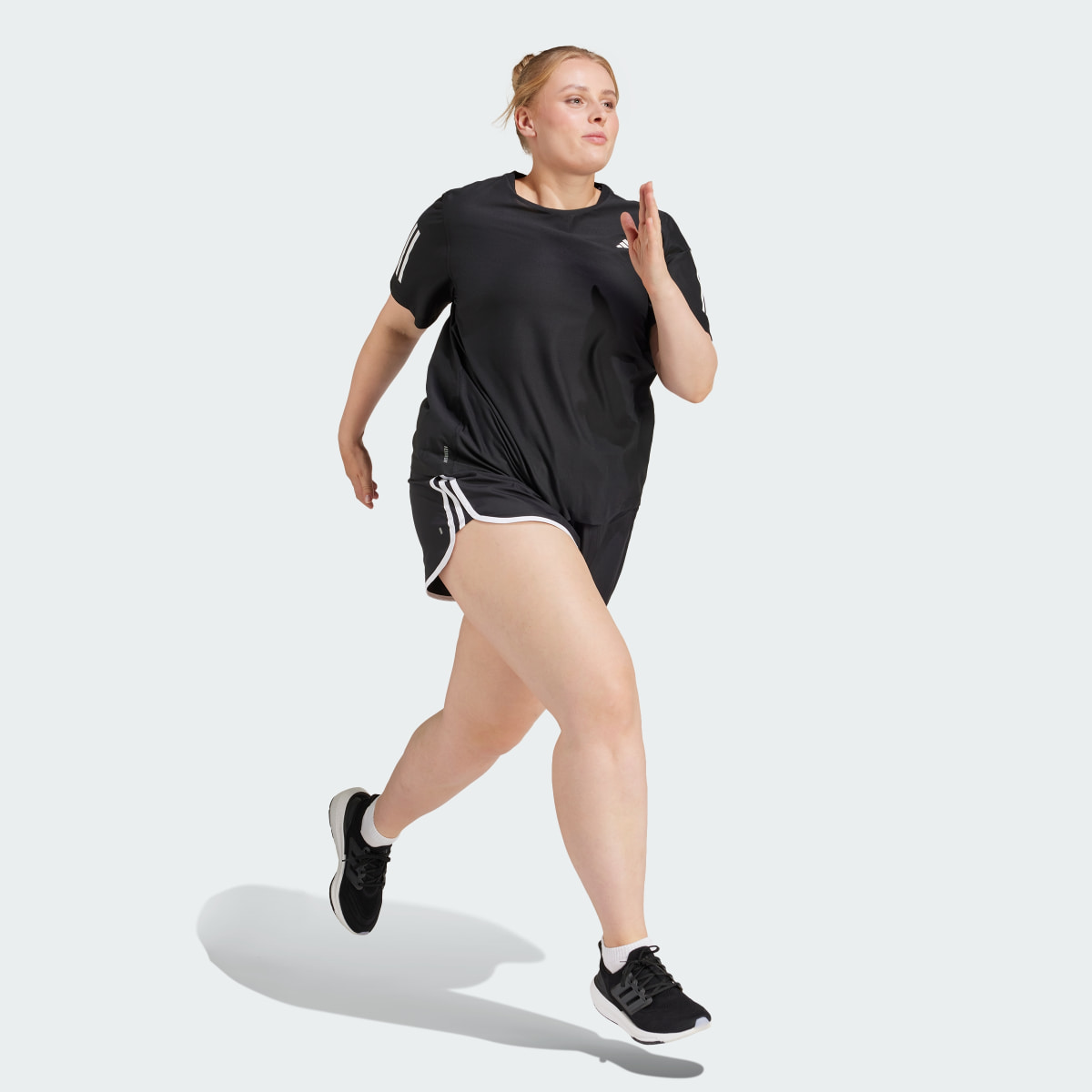 Adidas Own The Run Tee (Plus Size). 4