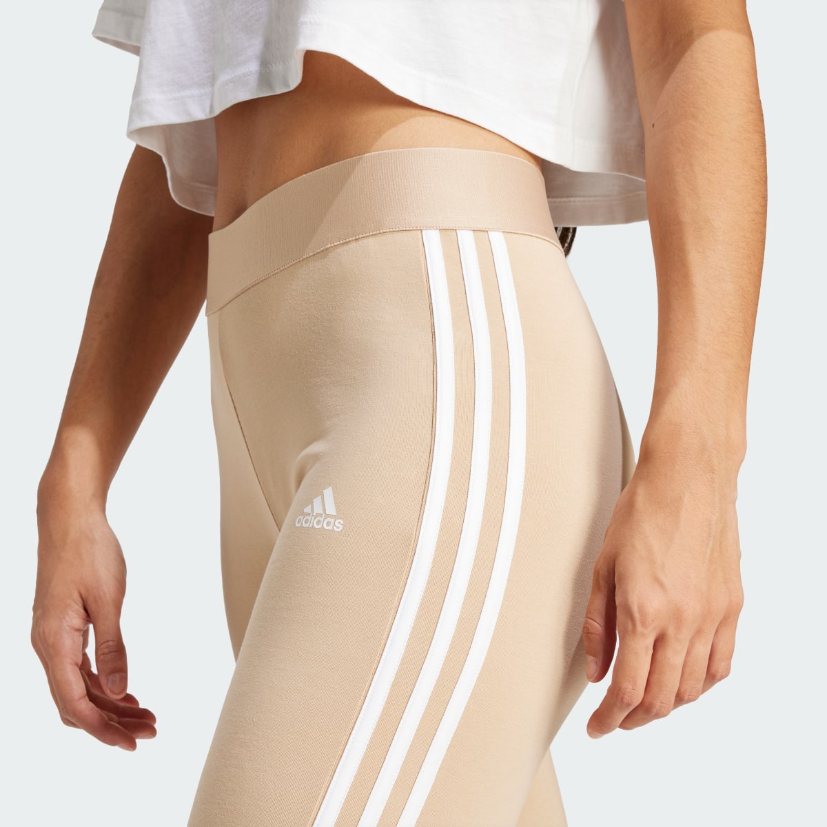 Adidas LOUNGEWEAR Essentials 3-Stripes Leggings. 5