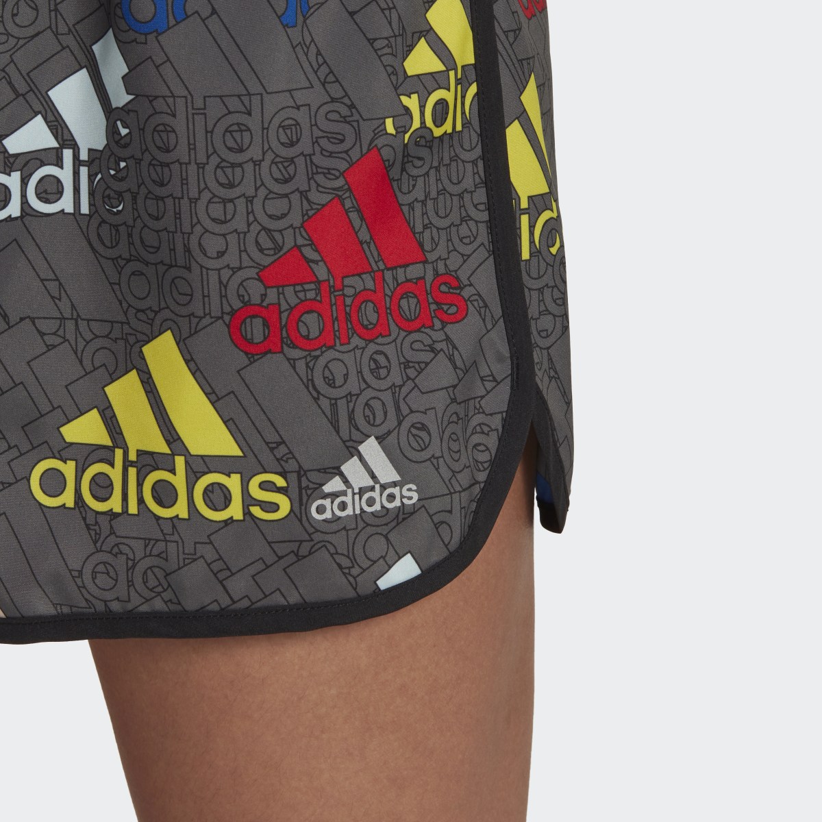 Adidas 3-Stripes Sport Brand Love Shorts. 5