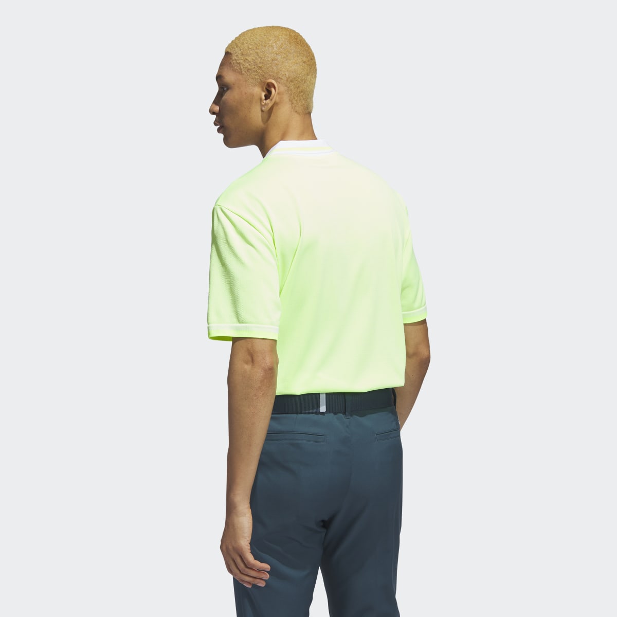 Adidas Ultimate365 Tour PRIMEKNIT Golf Polo Shirt. 5