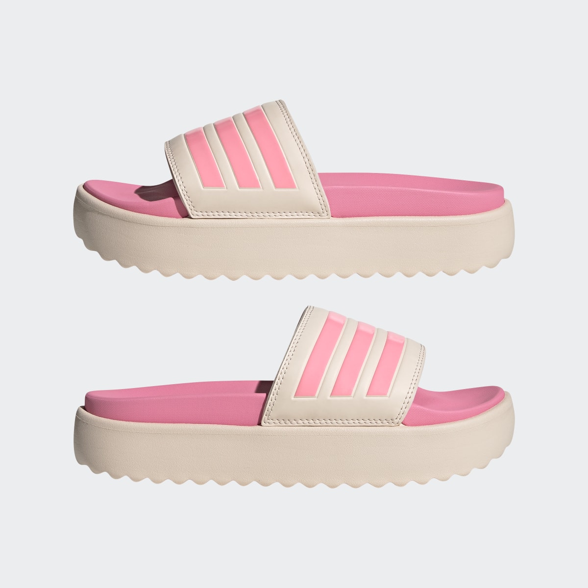 Adidas adilette Platform Slides. 8