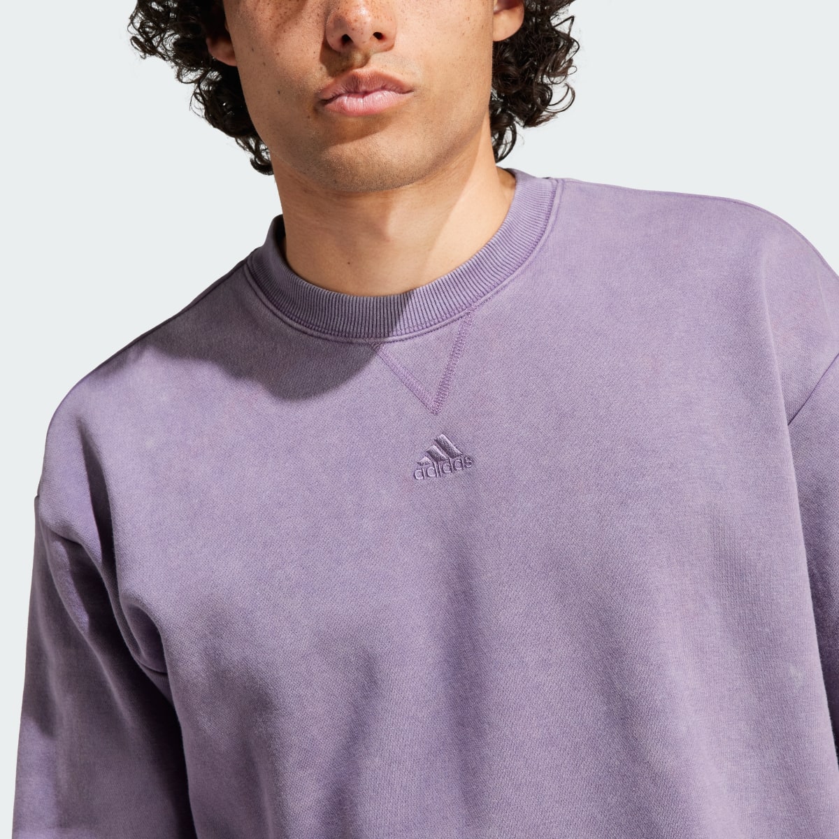 Adidas ALL SZN Long Sleeve Sweatshirt. 6