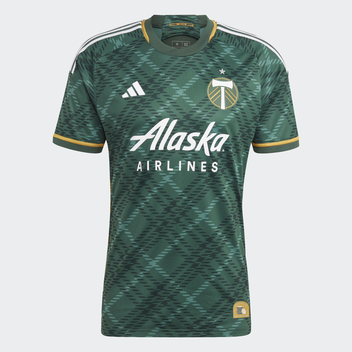 Adidas Portland Timbers 23/24 Home Authentic Jersey. 6