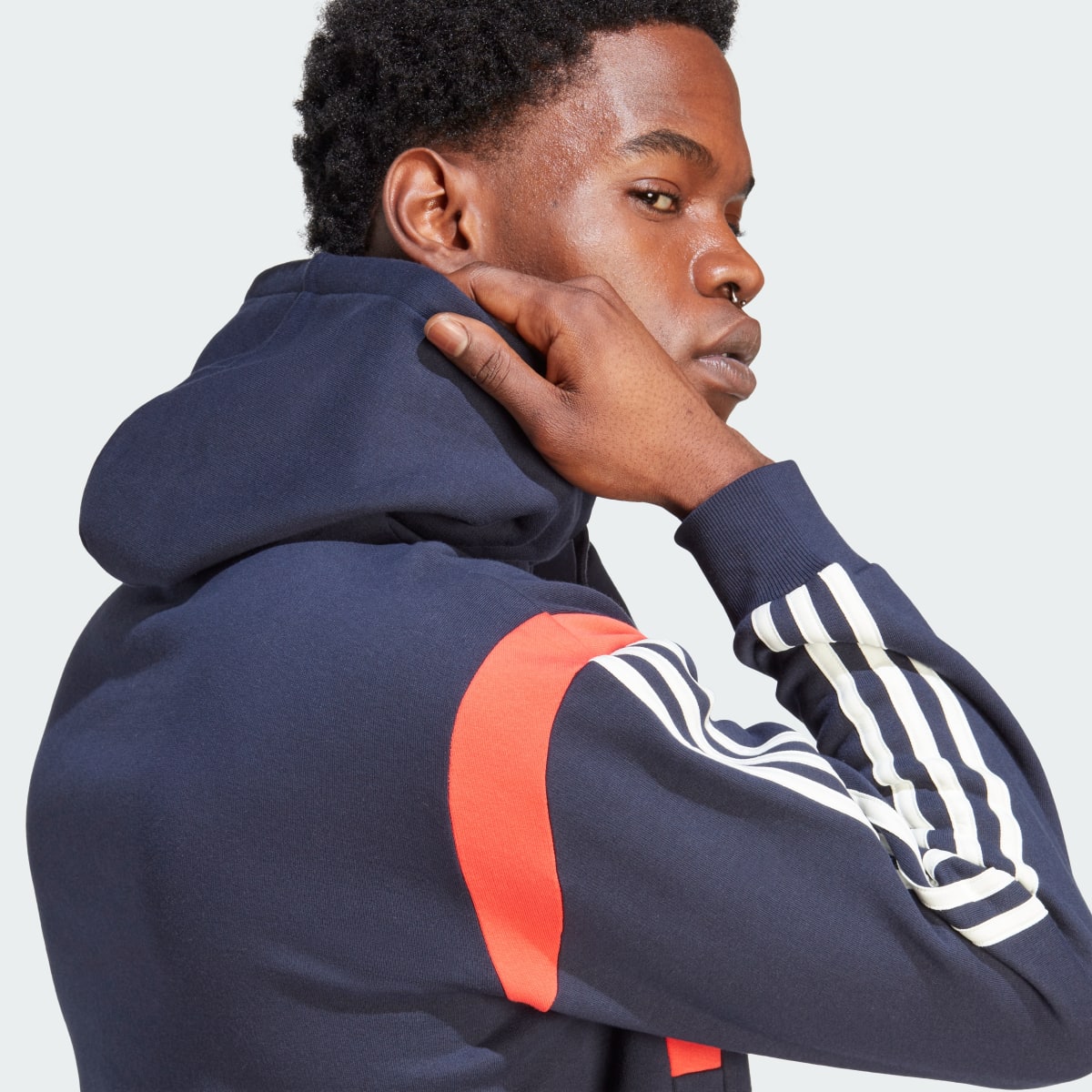 Adidas Sweat-shirt à capuche Colorblock. 7