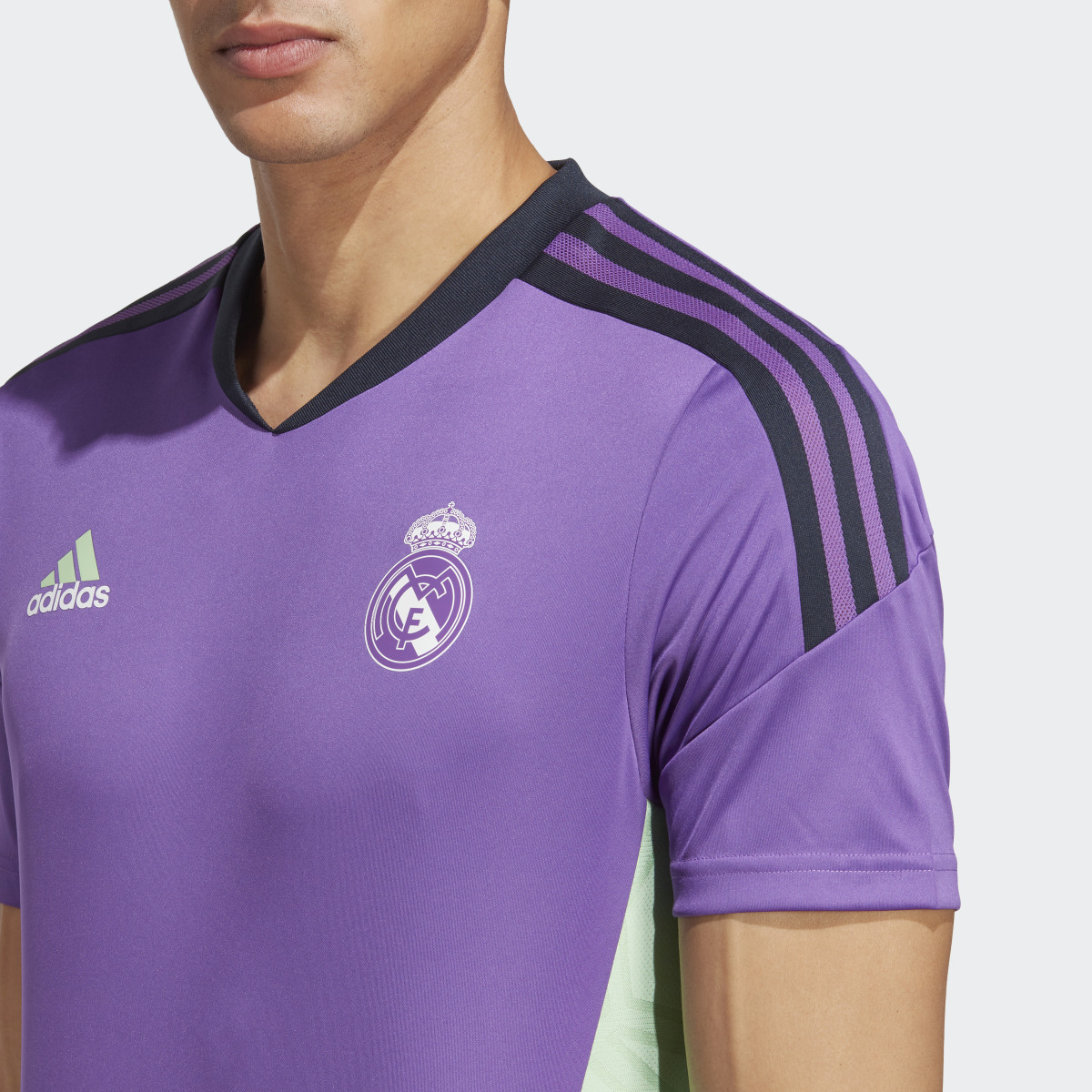 Adidas Real Madrid Condivo 22 Training Jersey. 7