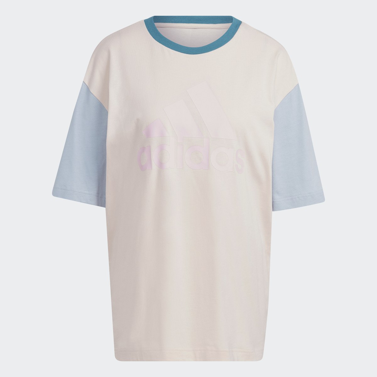 Adidas Playera Essentials Boyfriend Logo Grande. 5