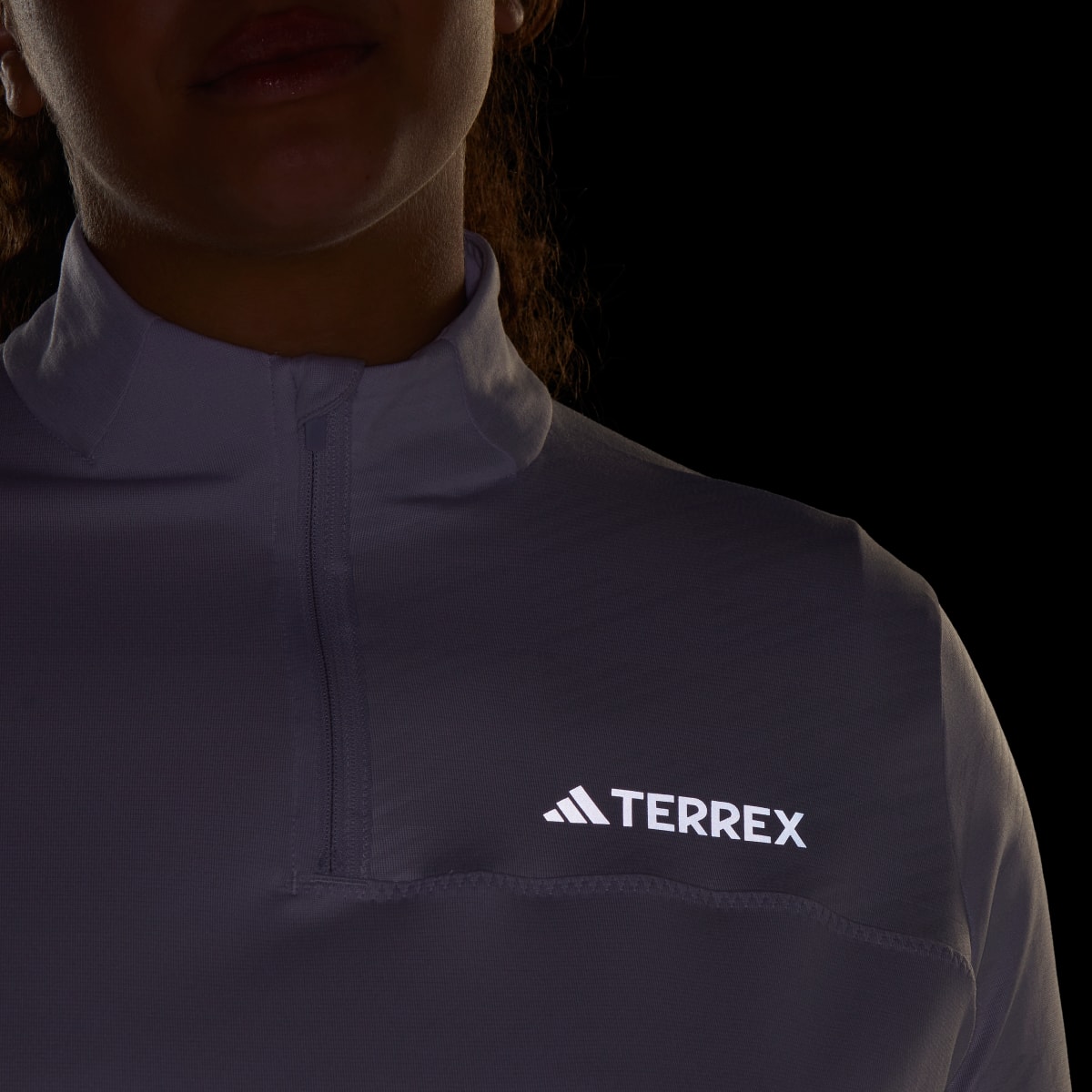 Adidas Maglia Terrex Multi Half-Zip Long Sleeve (Curvy). 8