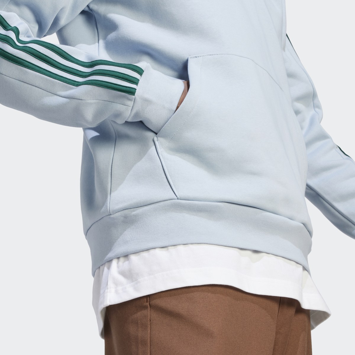 Adidas Essentials Fleece 3-Stripes 1/4-Zip Sweatshirt. 7