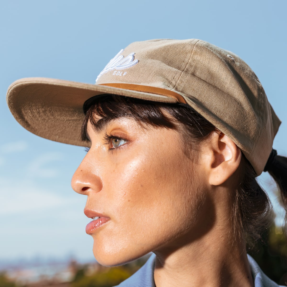 Adidas Five-Panel Script Hat. 7