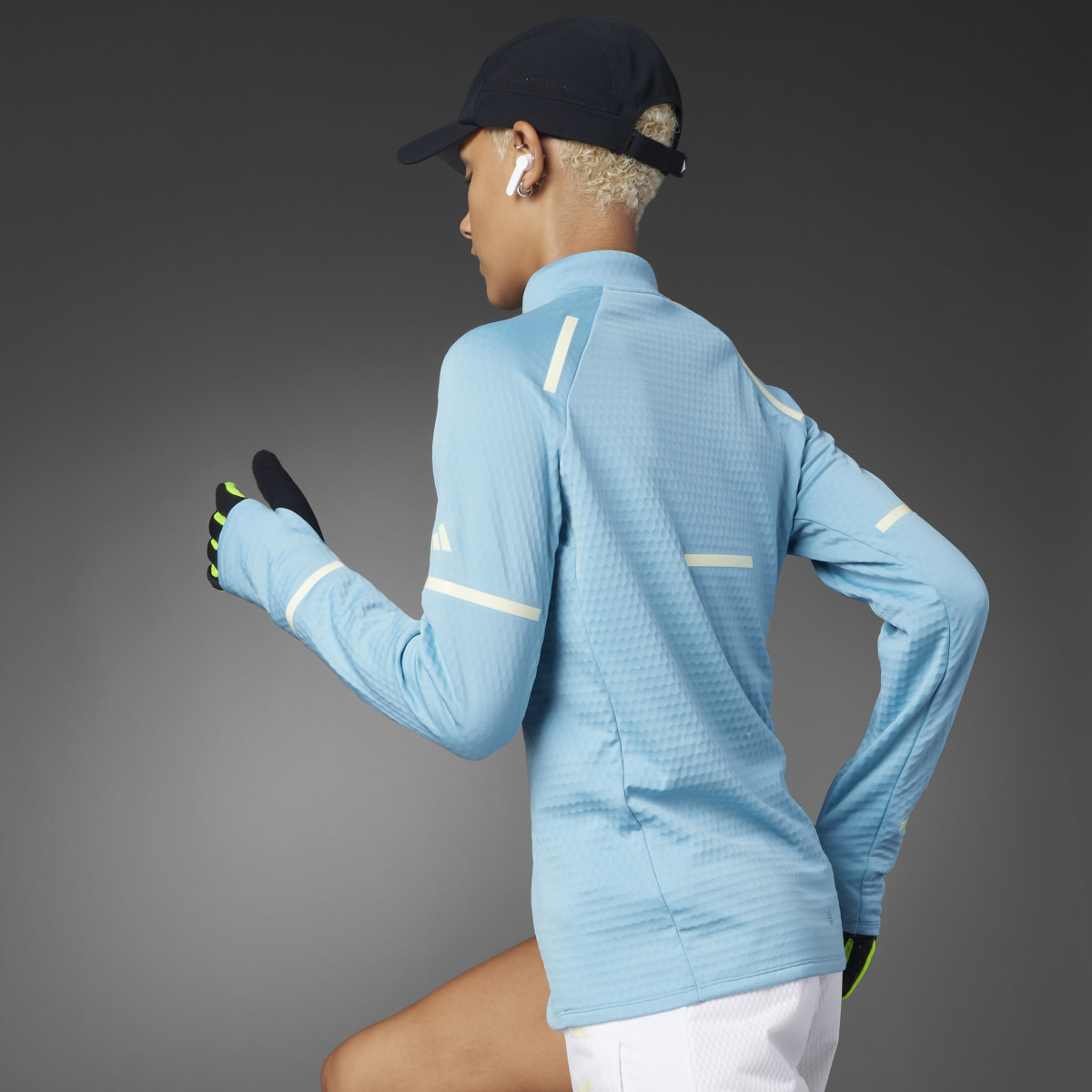 Adidas Maglia da running Reflect At Night X-City Long-Sleeve. 4