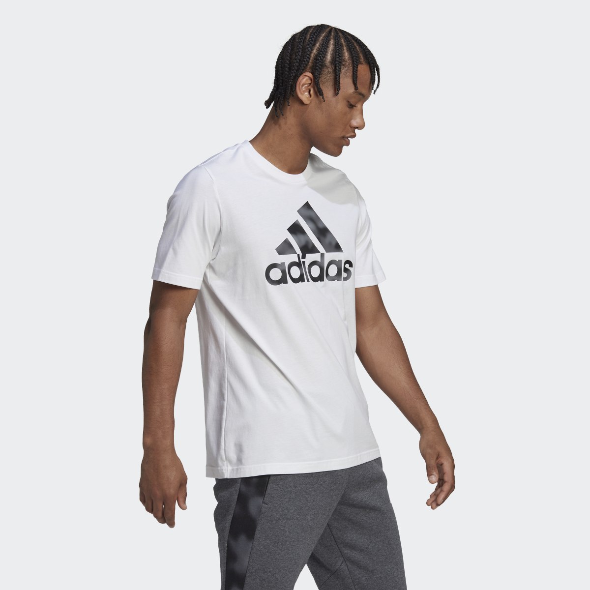 Adidas Essentials Camo Print Tee. 4